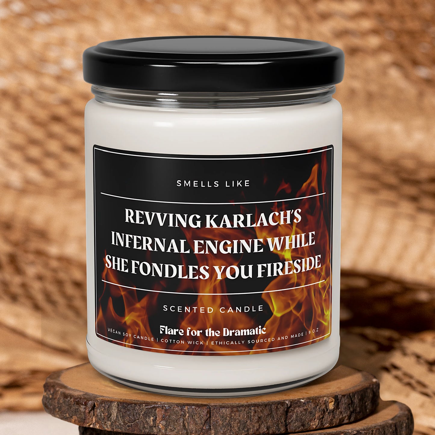 Smells Like Revving Karlach's Infernal Engine while She Fondles You Fireside