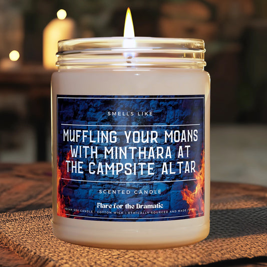 Smells Like Muffling your Moans with Minthara at the Campsite Altar