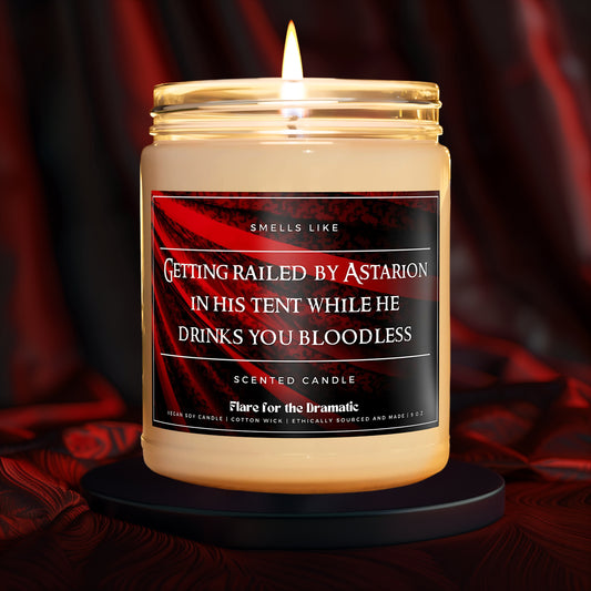 Smells Like Getting Railed by Astarion in His Tent While He Drinks You Bloodless