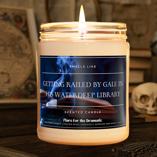 Smells Like Getting Railed by Gale in his Waterdeep Library