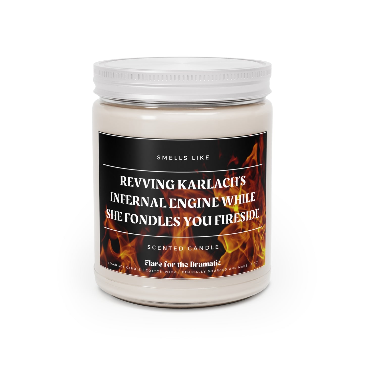 Smells Like Revving Karlach's Infernal Engine while She Fondles You Fireside