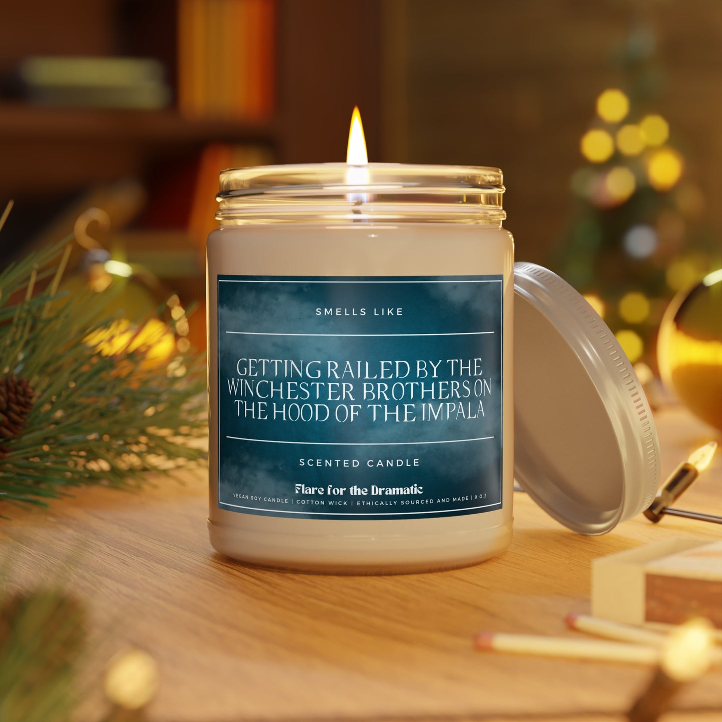 Smells Like Getting railed by the Winchester brothers on the hood of the Impala