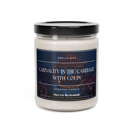 Smells Like Carnality in the Carriage with Colin Scented Candle